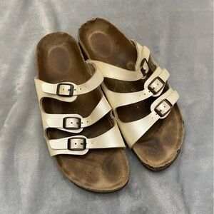 Birkenstock: Unisex Florida Soft Footbed Birko-Flor Sandal
